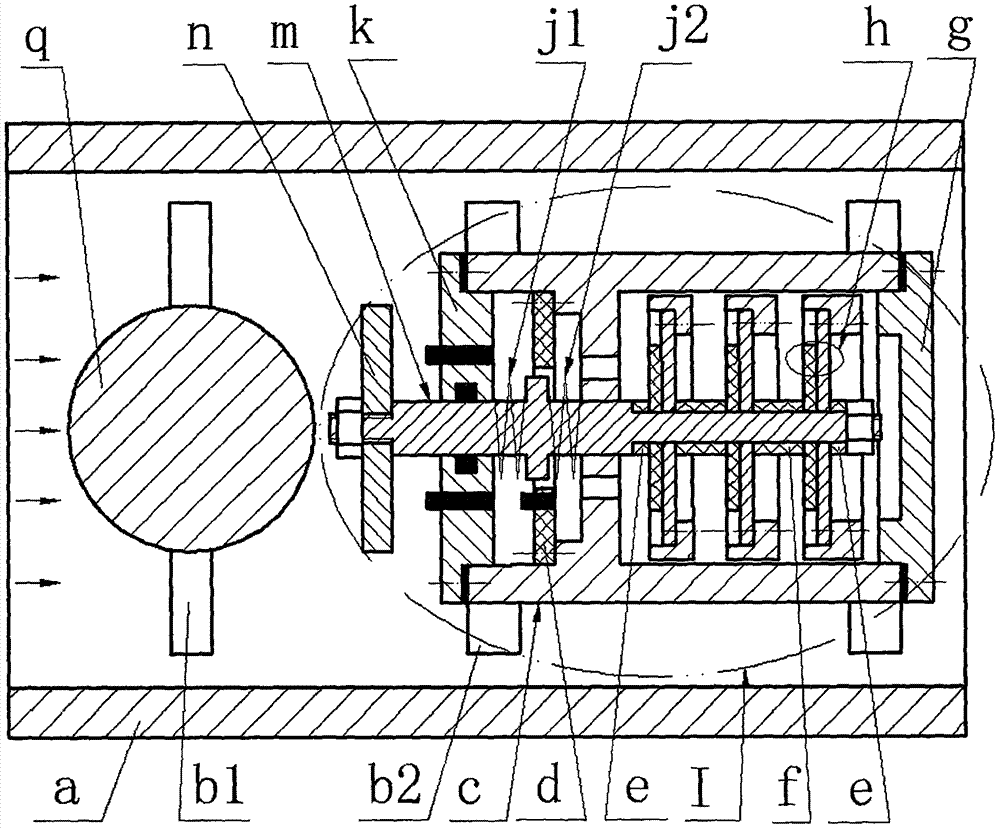 A pipeline flow state monitoring device