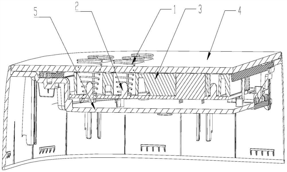 A key assembly and cooking utensil