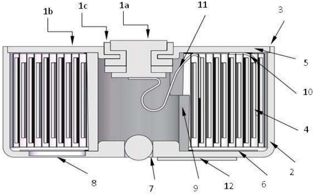 Button type lithium ion secondary battery and preparation method thereof