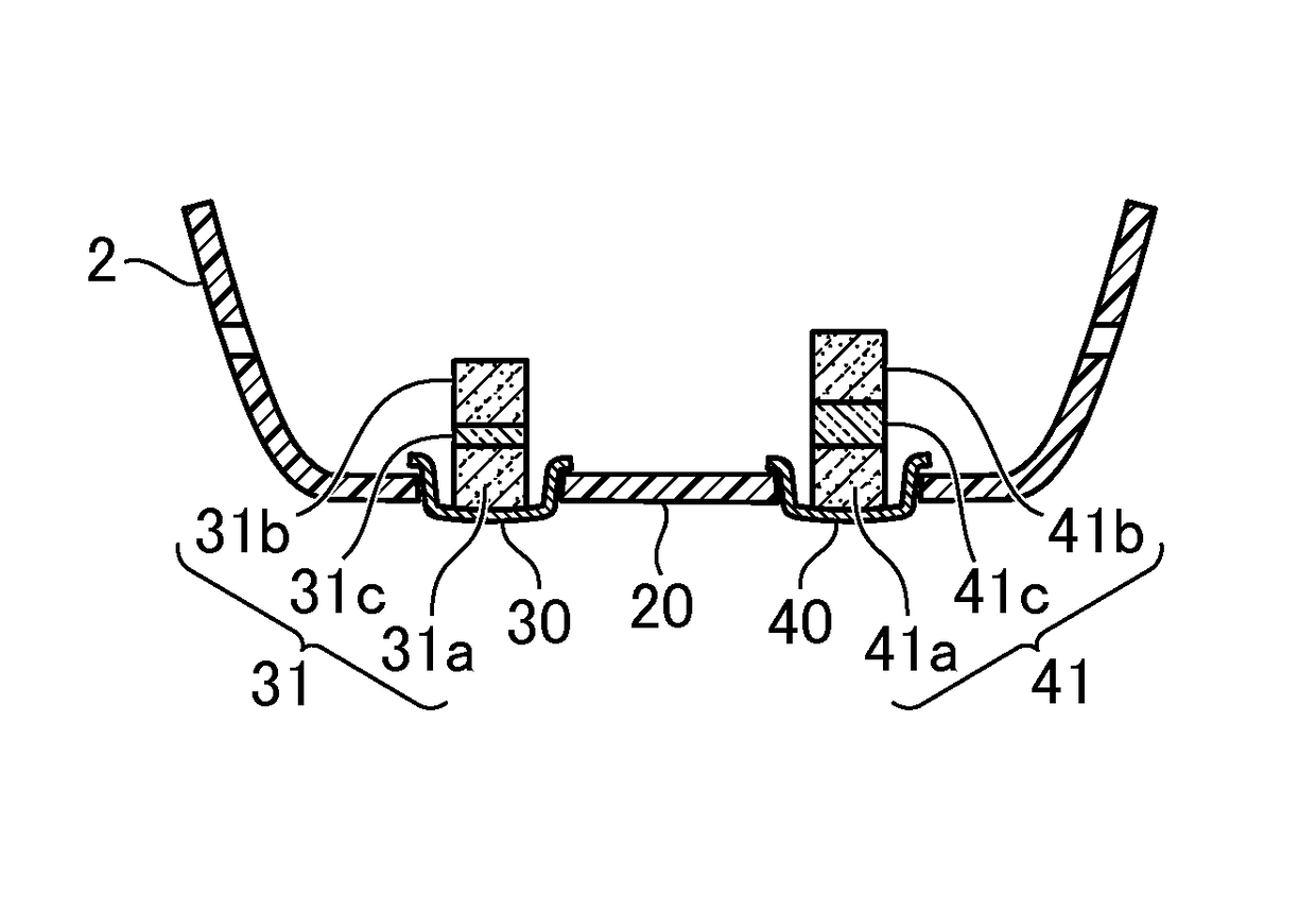 Contact type internal thermometer