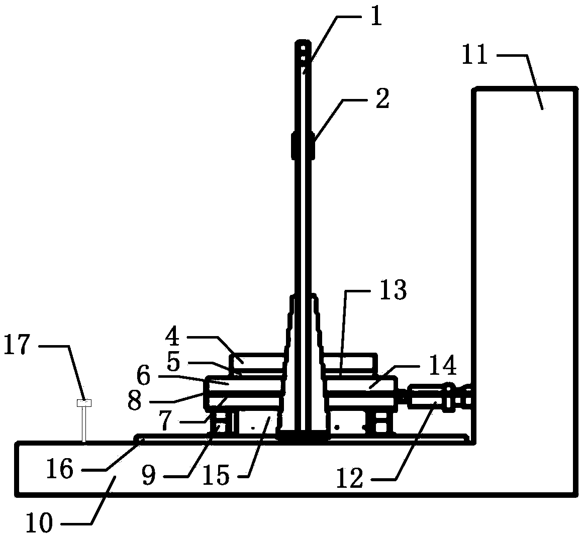 Cylindrical test specimen lateral dynamic uniform distribution load testing apparatus