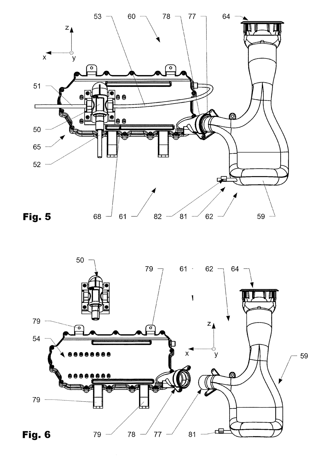 Storage device for an extractable hose, hose storage assembly and method for producing such a storage device