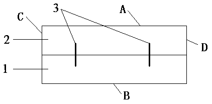 Test method for shear stiffness between cement concrete bridge deck pavement and bridge deck