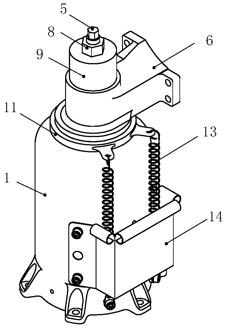 Memory alloy locking and releasing mechanism