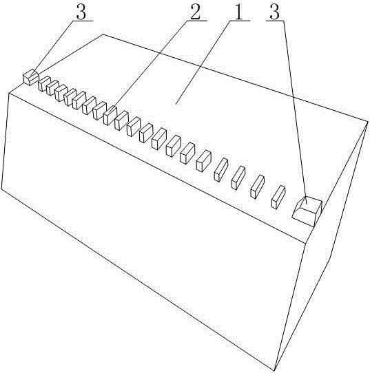 Pin detaching method for waste chips