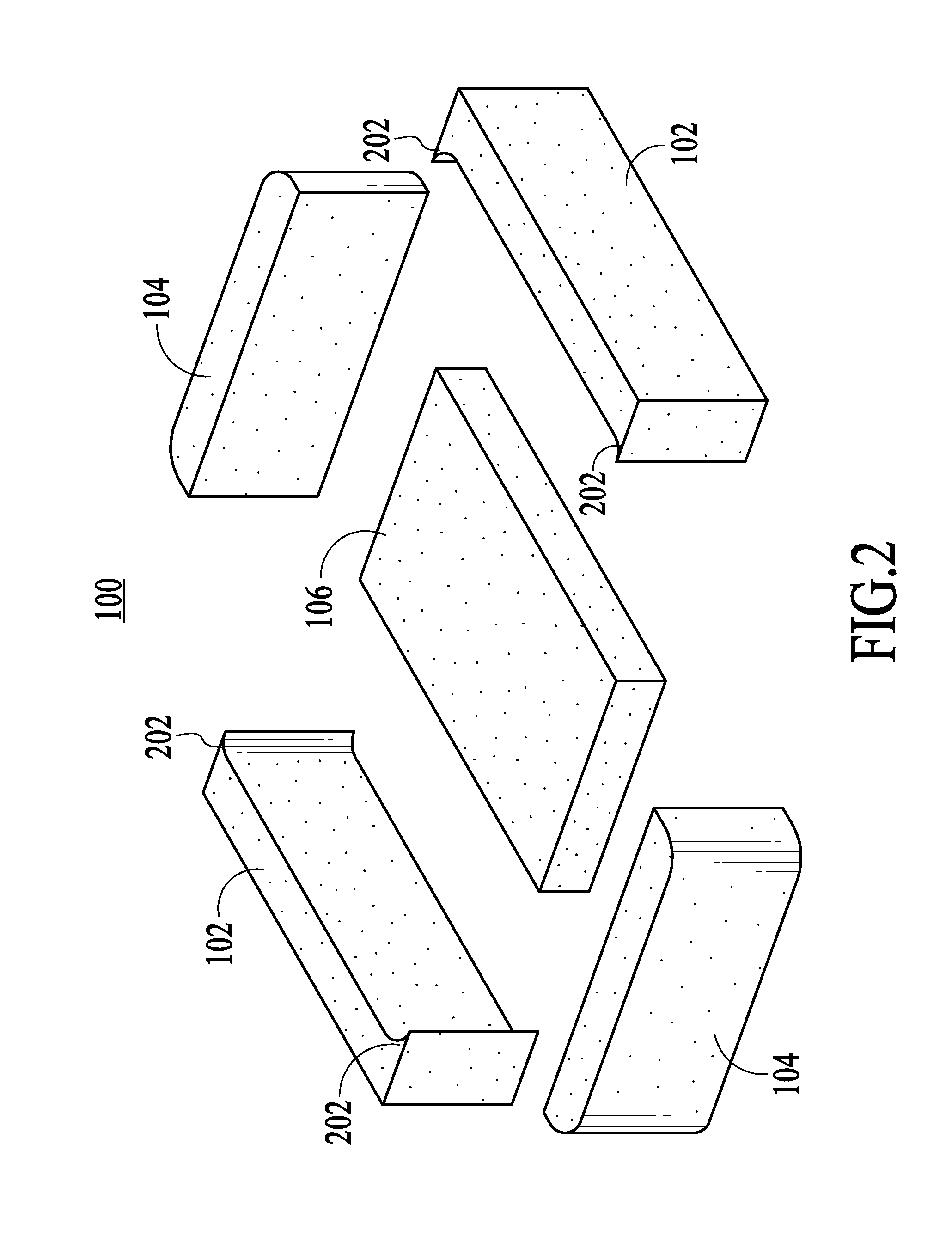 Foam bed for toddlers