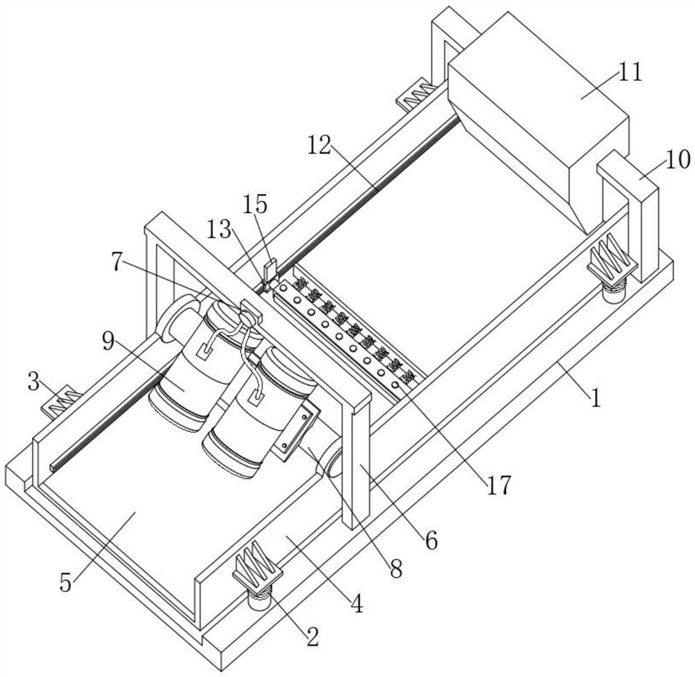 Oil extraction mud purification device and purification method thereof