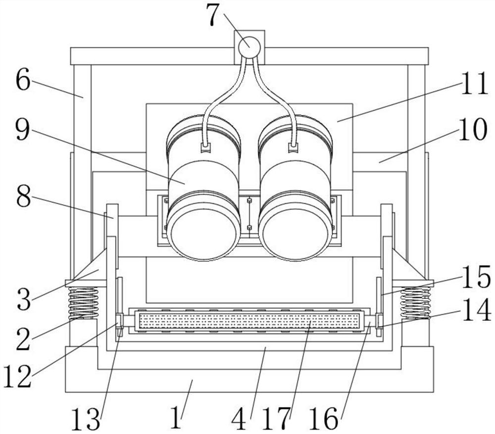 Oil extraction mud purification device and purification method thereof