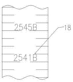 A ship draft and river water level measurement system with special shrinking amplitude and water gauge