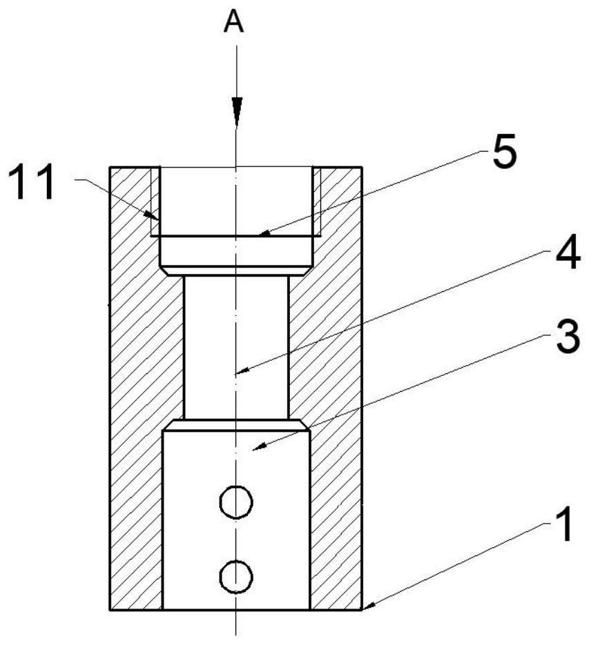 Coupling capable of quickly changing flexible shaft