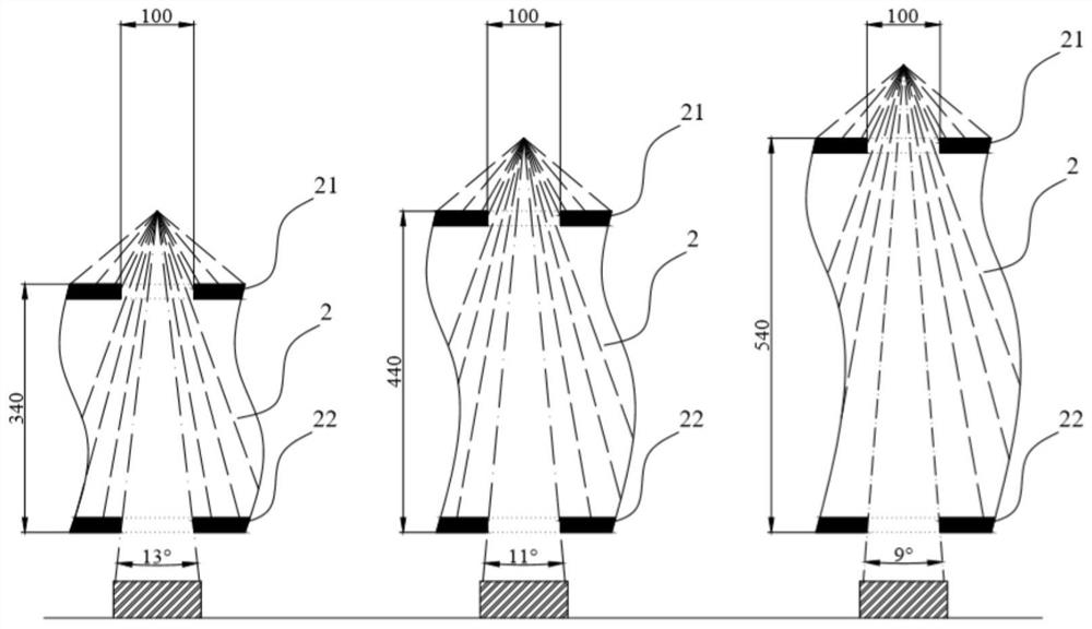 Collimation film, interference-reducing collimation film, full-lamination collimation film and image recognition module