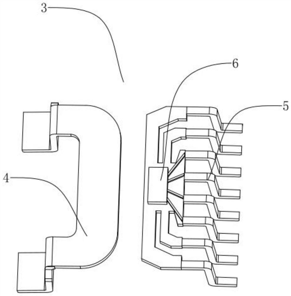 Integrated chip type current sensor and manufacturing method thereof