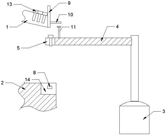 Transmission device for motorcycle special pin shaft