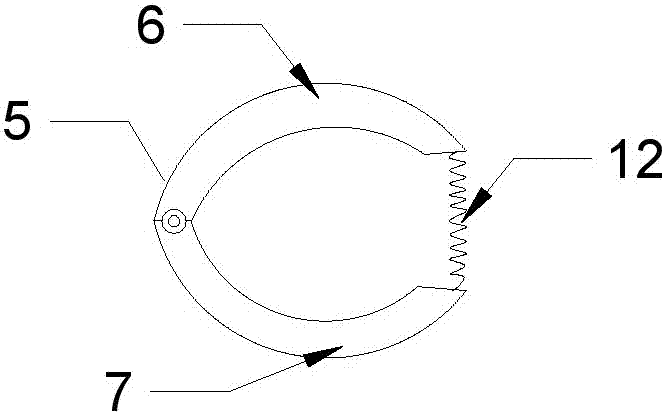 Transmission device for motorcycle special pin shaft