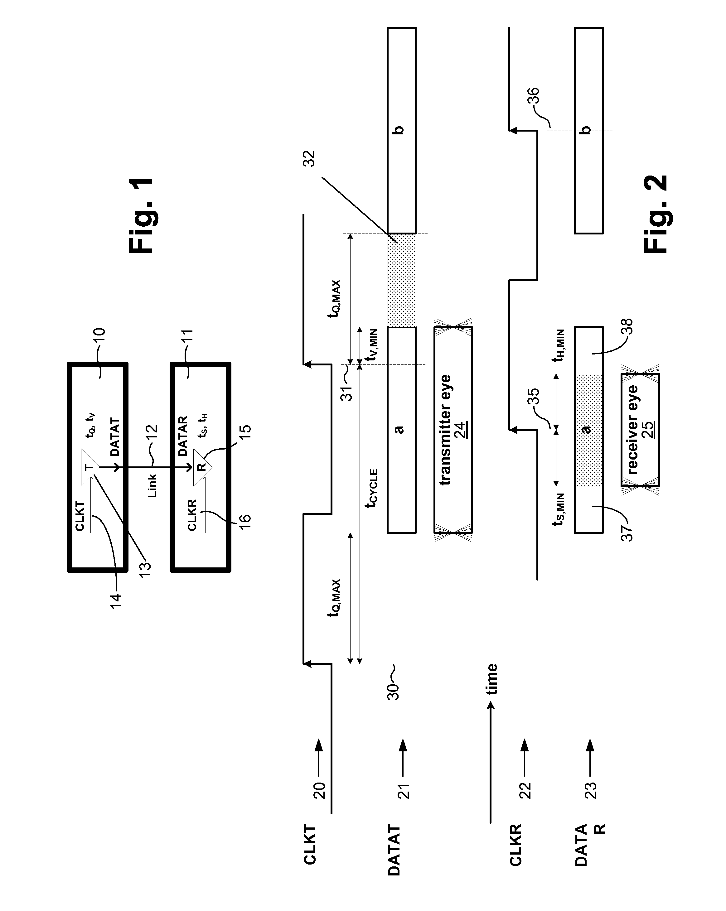 Communication channel calibration for drift conditions