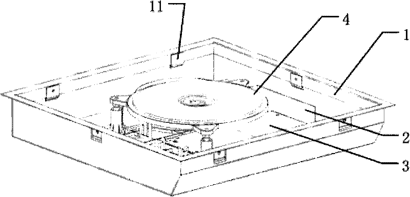 Induction cooker structure