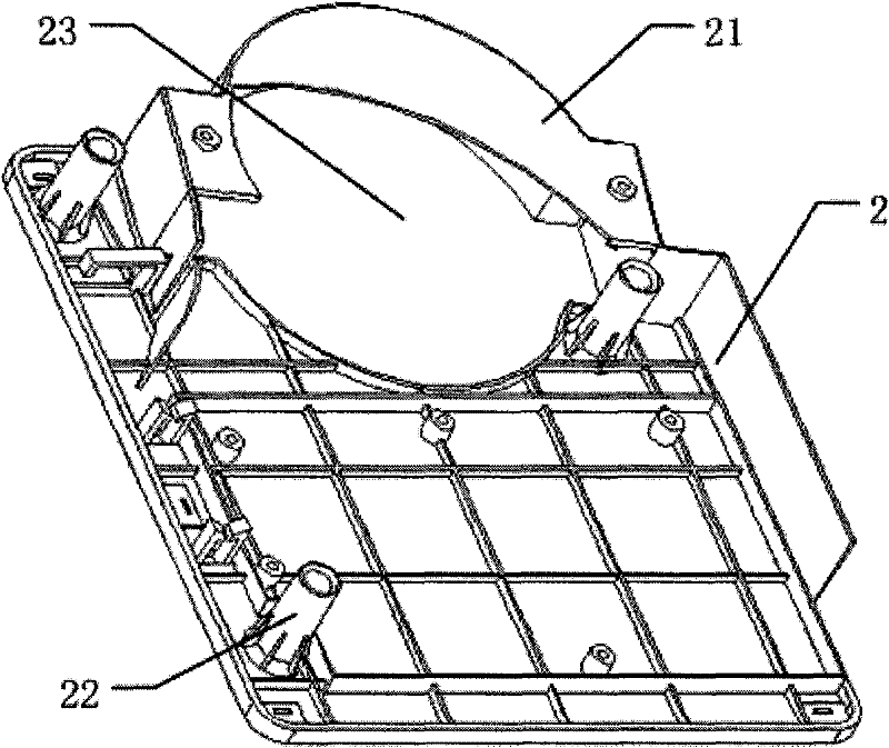 Induction cooker structure