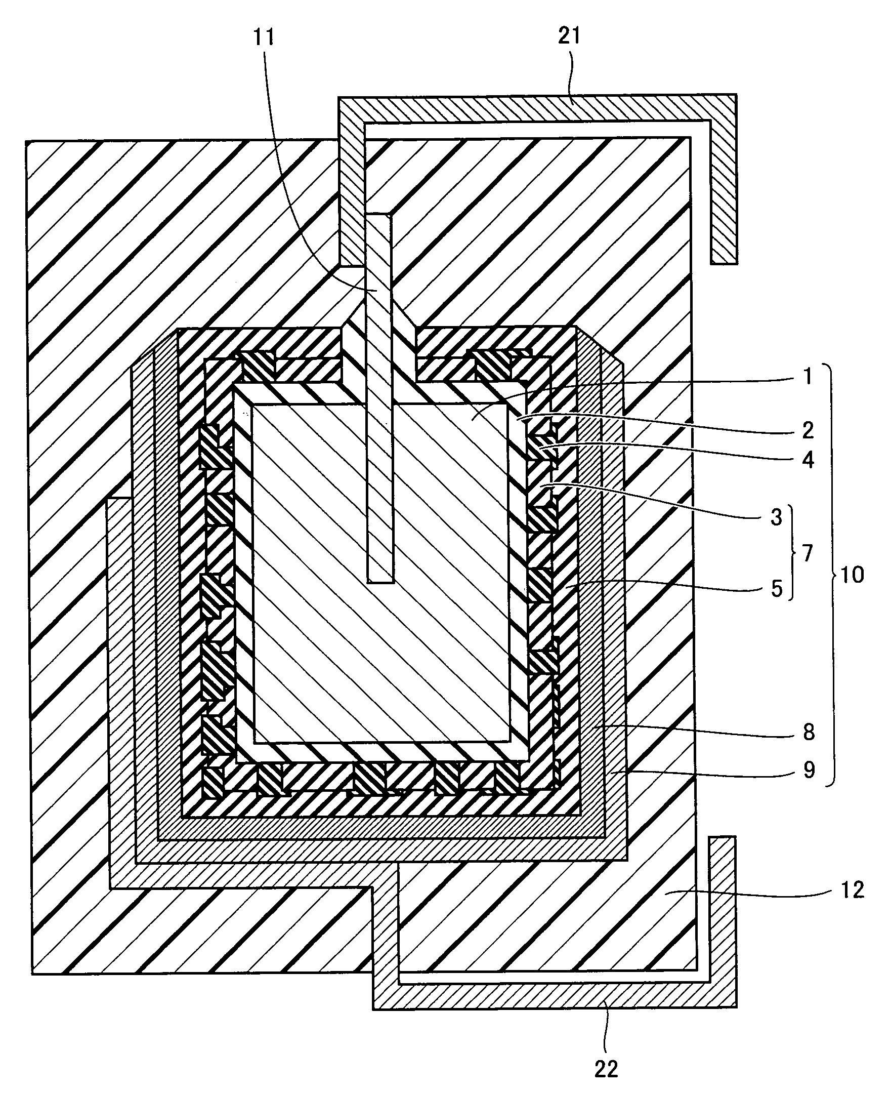 Solid electrolytic capacitor method of manufacturing the same