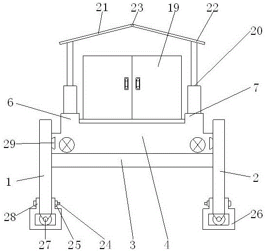 Removable transformer support with heat dissipating function