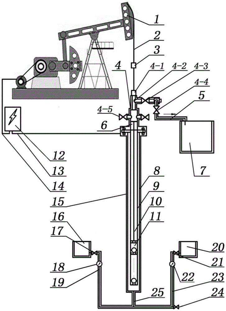 Crude oil viscosity reducer effect evaluation device and method