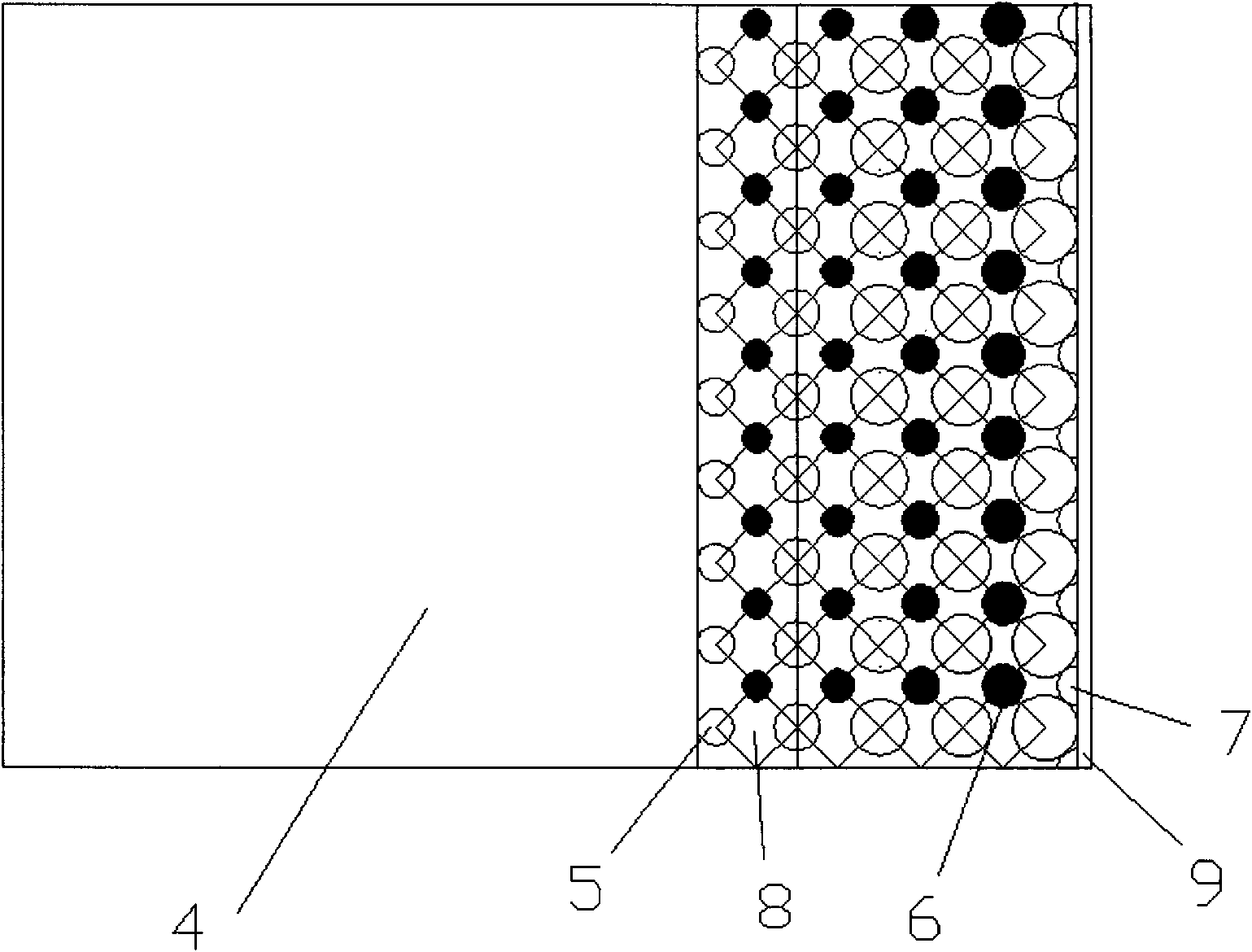 Concrete-based element mixing body