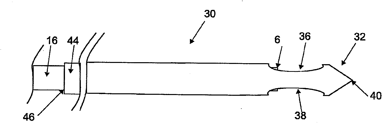 Penetrating member with direct visualization