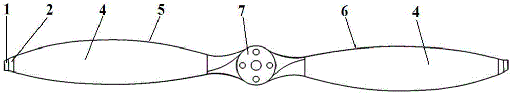 High-altitude propeller and propeller tip winglet capable of improving efficiency of high-altitude propeller