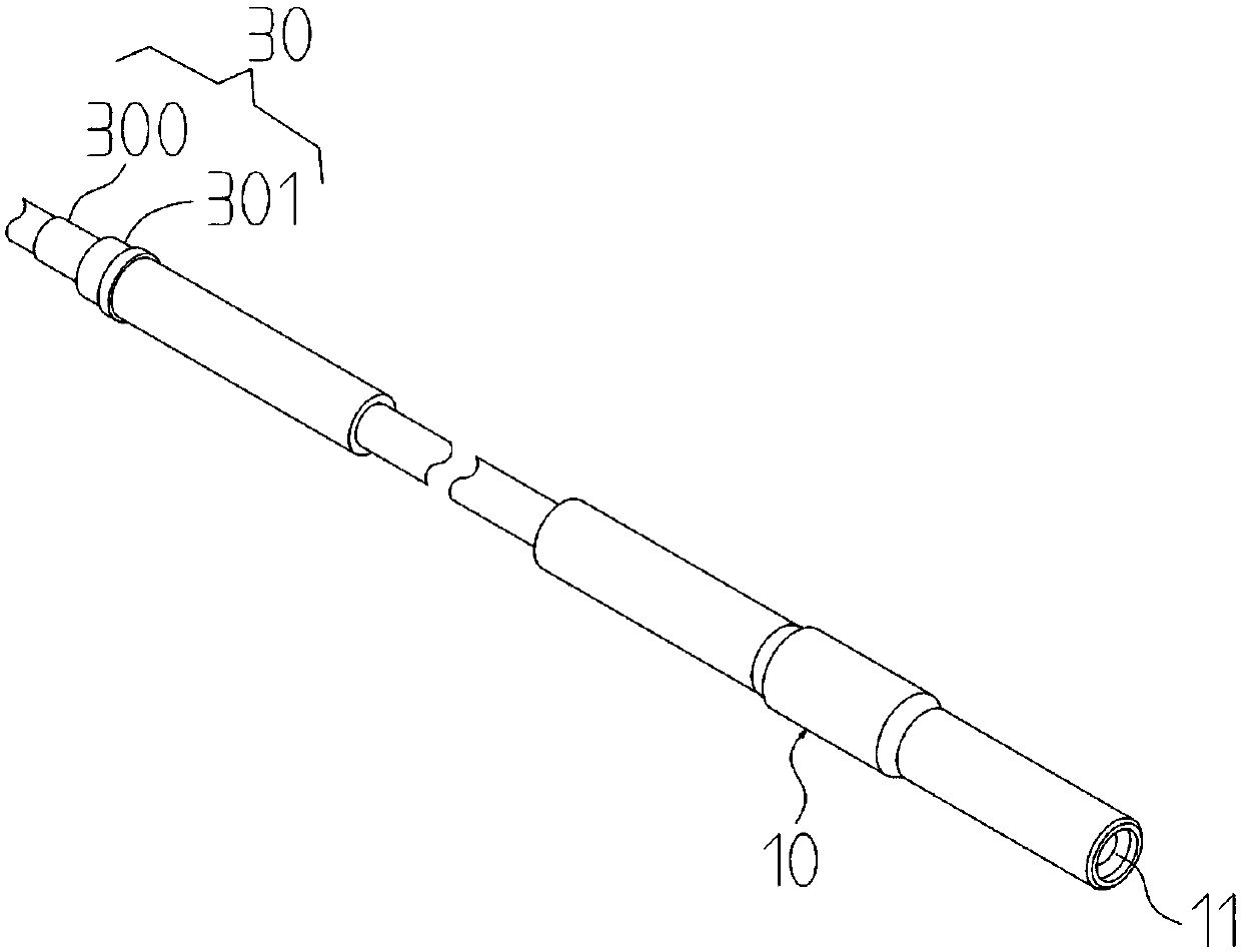 Ultrasonic-knife conduction rod and ultrasonic knife