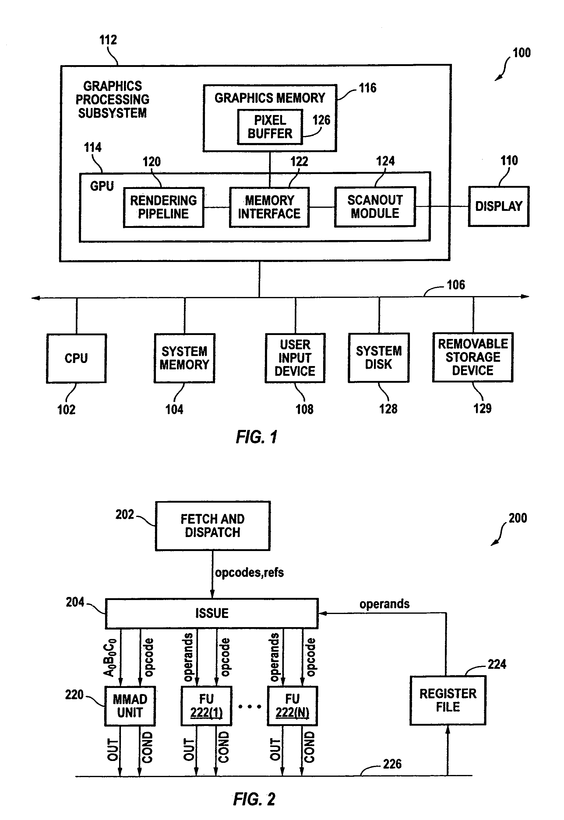 Multi-purpose floating point and integer multiply-add functional unit with multiplication-comparison test addition and exponent pipelines