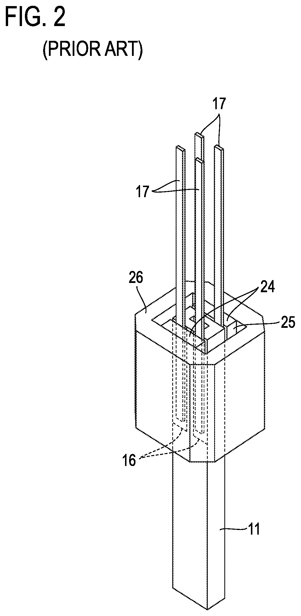 Ceramic applied electronic device and connector