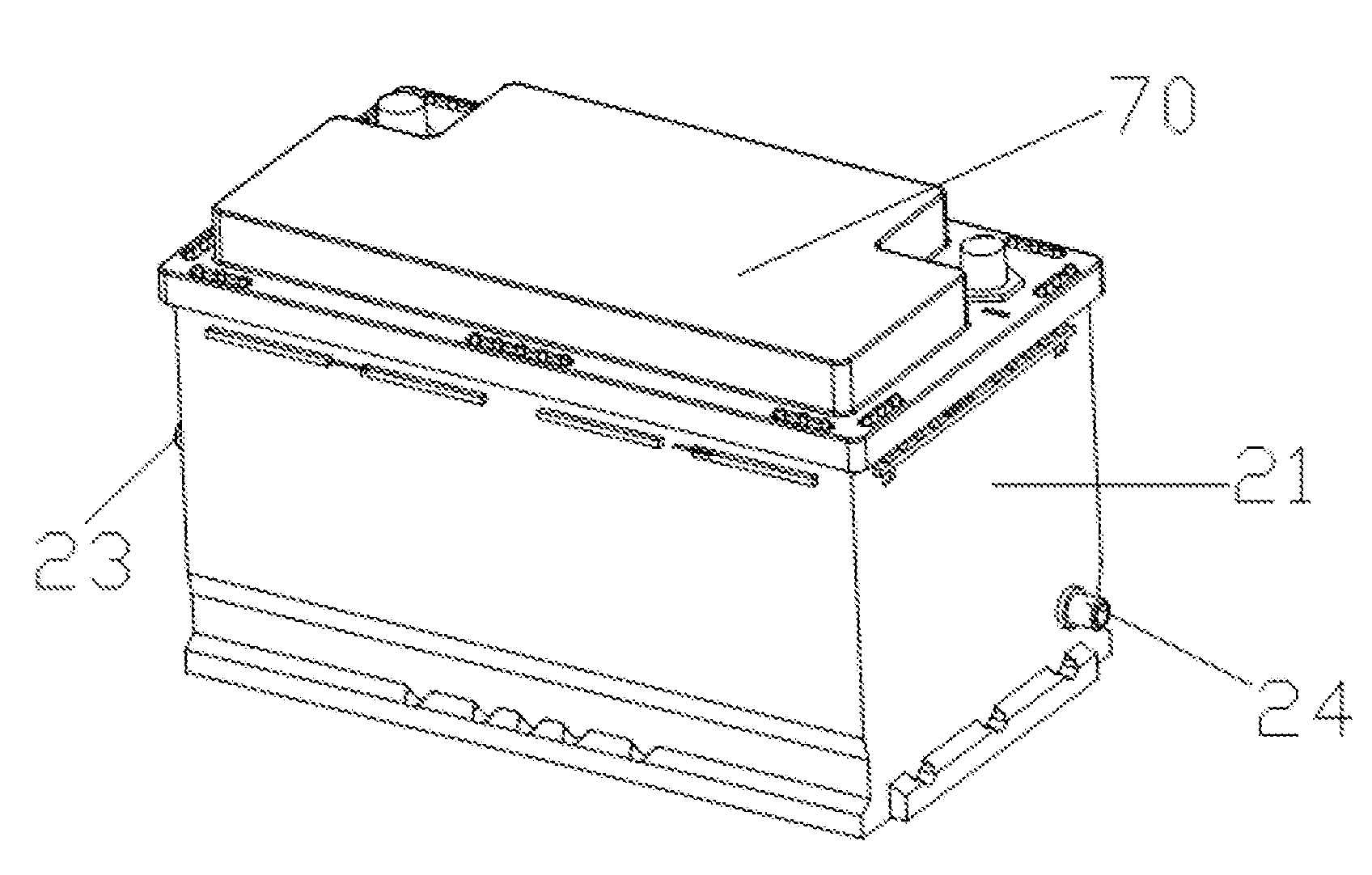 Oil-cooled lithium battery module