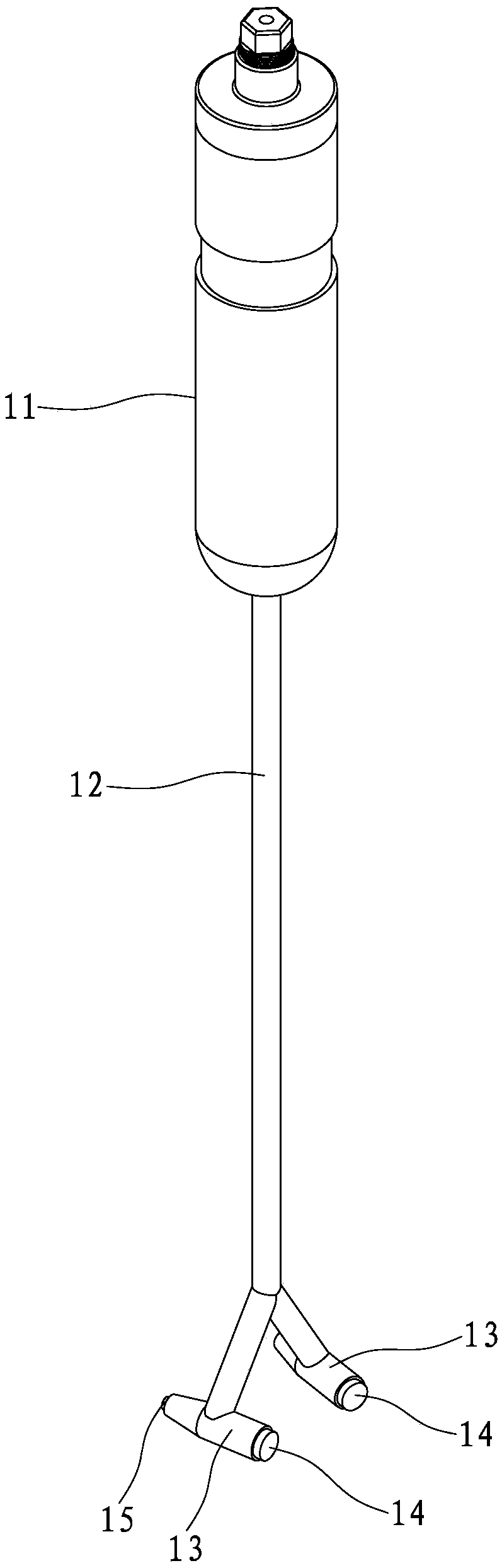 Micro-probe ultrasonic wave doppler current meter