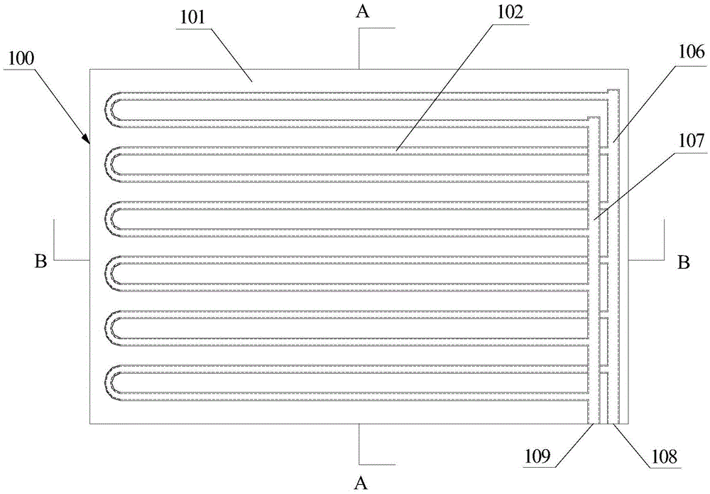 Capillary network radiation heat transfer ceiling floor and ceiling pavement structure thereof