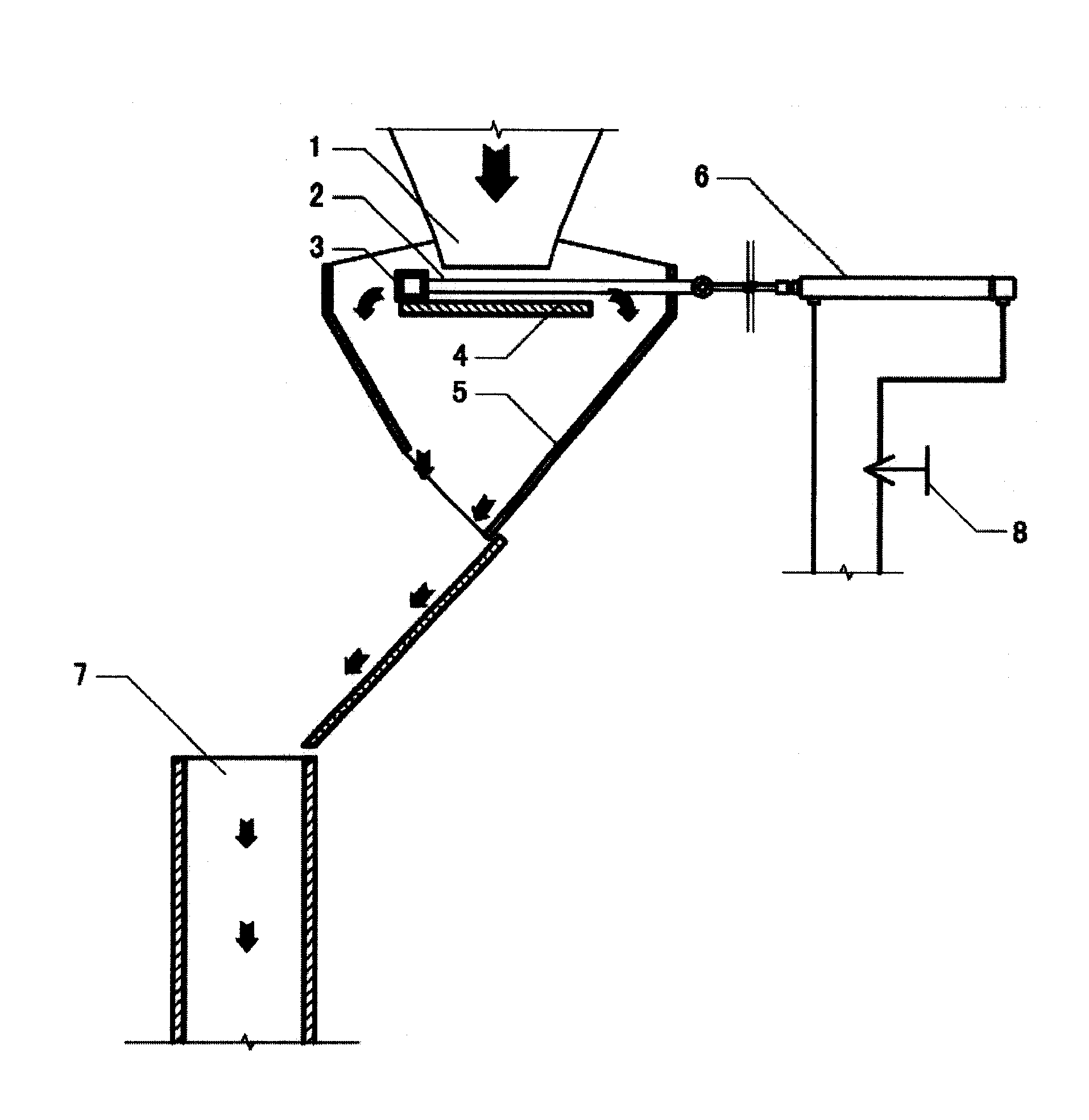 Ultra-broad width full-wire type non-polar speed governing feeder