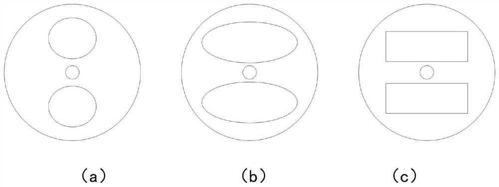 Sensing optical fiber, sensing assembly, sensor and decoupling method thereof