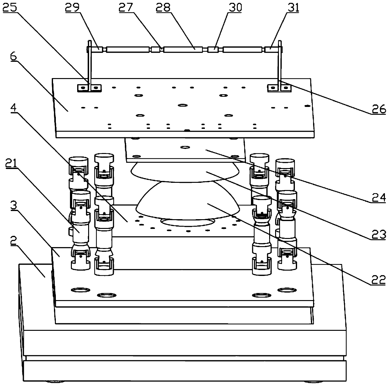 Public transport seat reliability test device