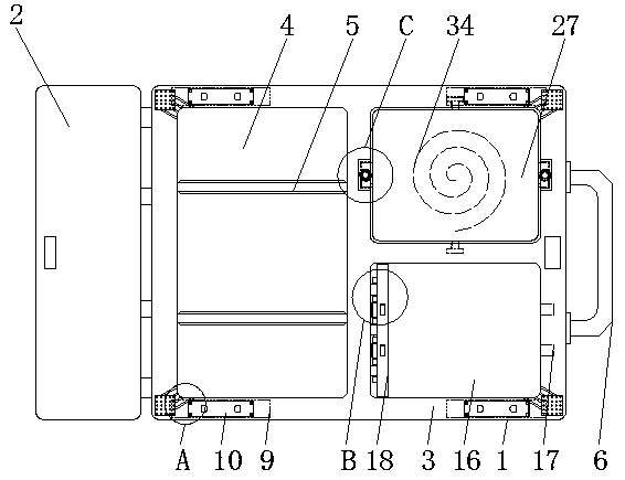 Portable fault-detection maintenance support toolbox with sorting function