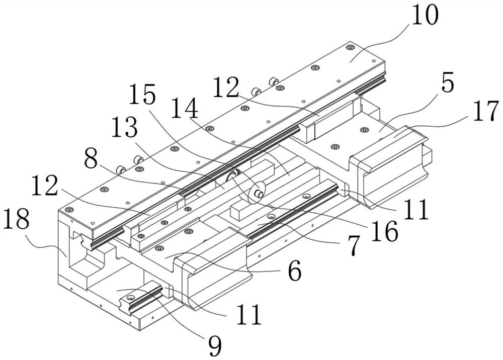 Multifunctional passive following hanging bracket