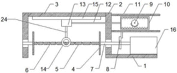 Uniform winding device for chemical fiber filament