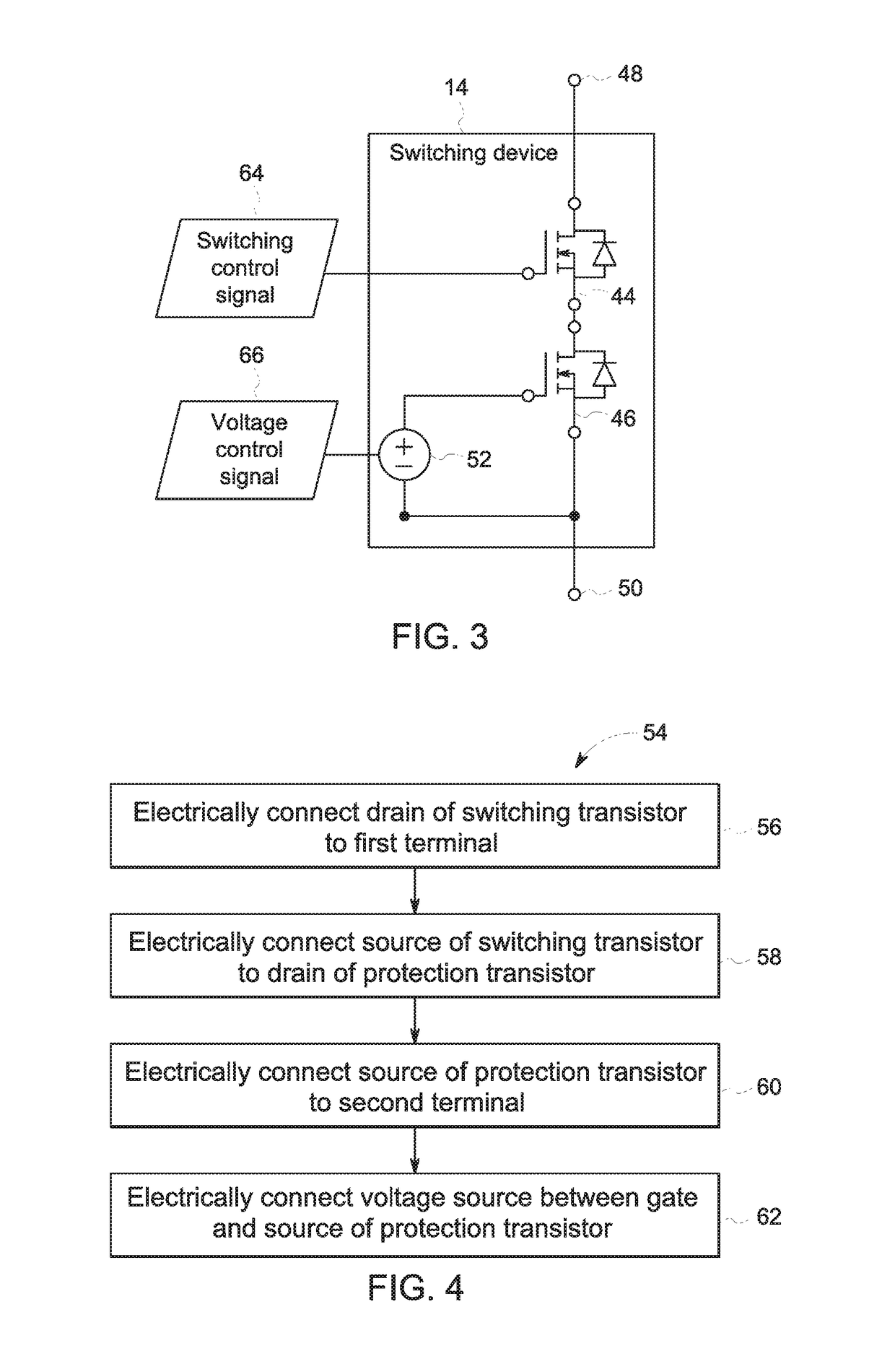 Automatic short circuit protection switching device systems and methods