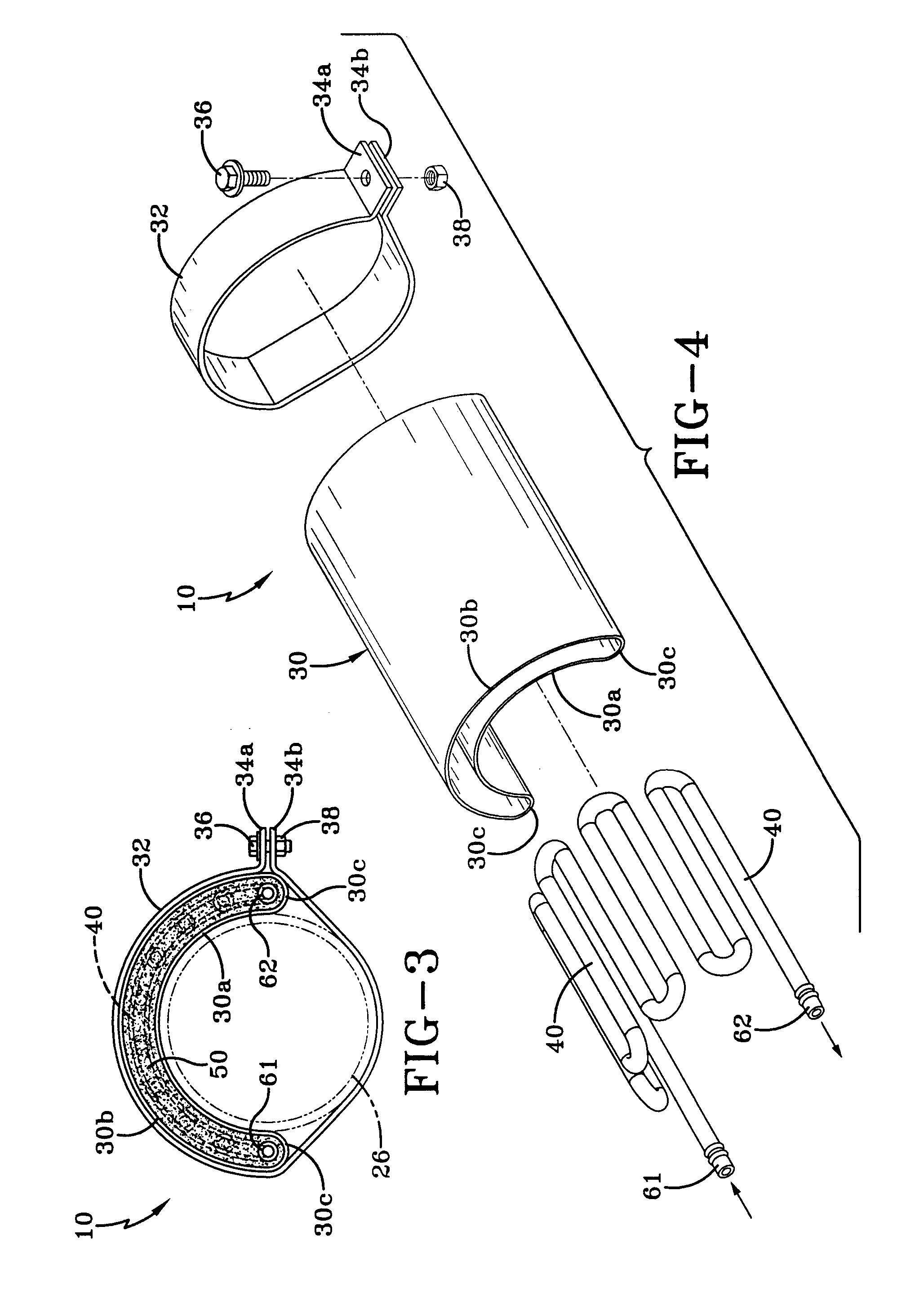 Windshield liquid wash heater