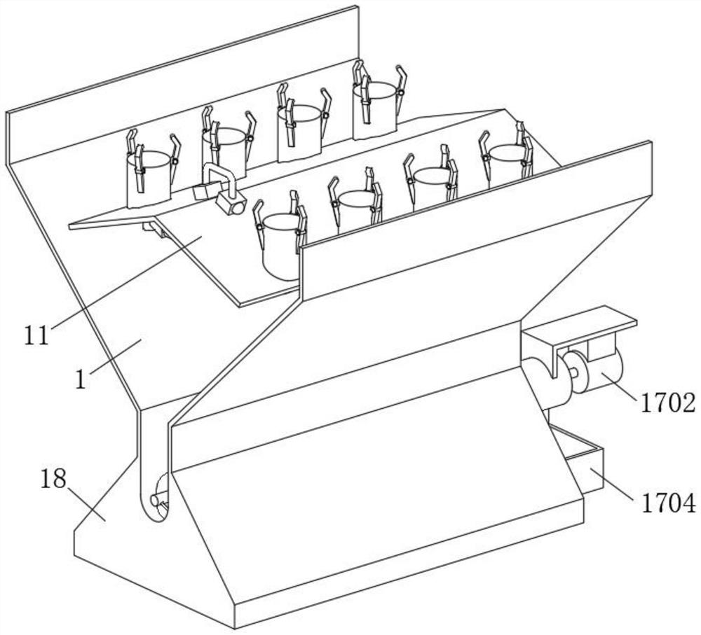 Industrial robot with automatic cleaning function