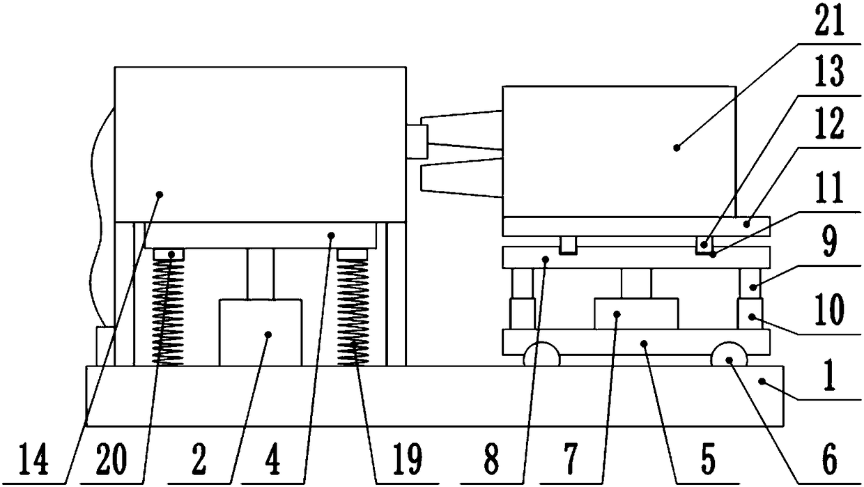 Sand core assembling device in casting process