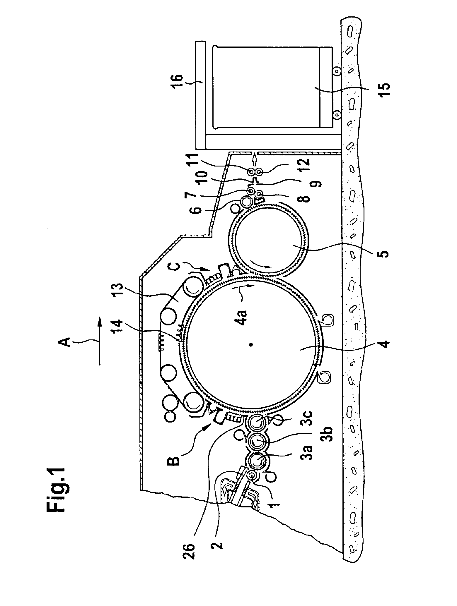 Multi-element separation modules for a fiber processing machine