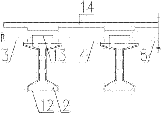 Overlapped reinforced concrete plate structure capable of bearing heavy load, and manufacturing method