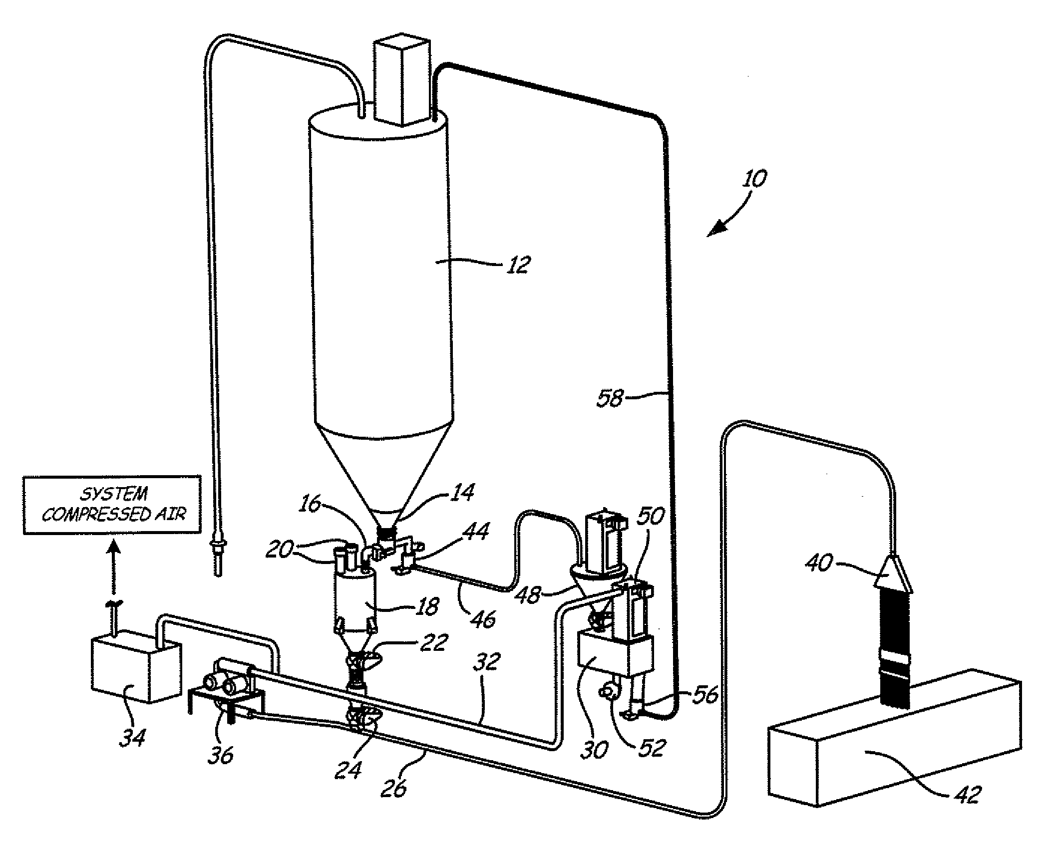 Fluidized Bed Carbon Dioxide Scrubber For Pneumatic Conveying System