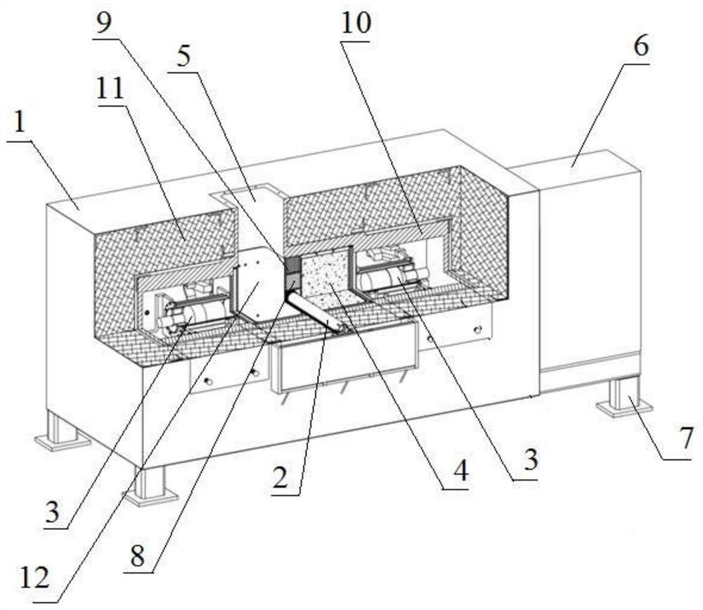 MZ-1 type neutron online coal quality analyzer and relative measurement method