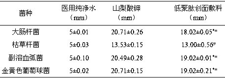 Oligopeptide wound dressing for promoting healing of diabetic wound and preparation method of oligopeptide wound dressing