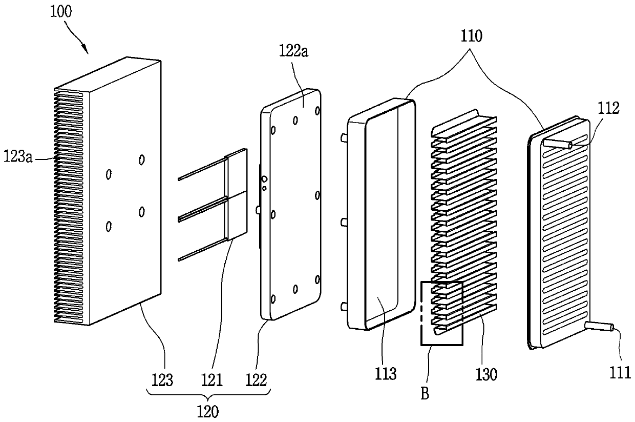 Cold water generating device and water purifier having the same