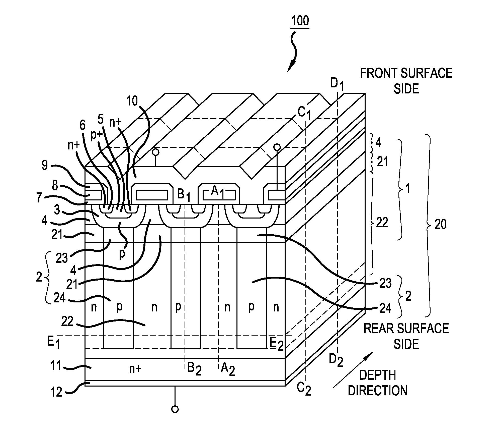 Semiconductor device and semiconductor device fabrication method